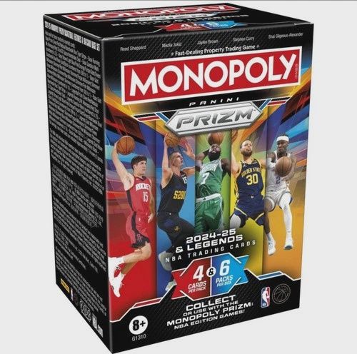 2024 Monopoly Prizm NBA Blaster Box