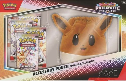 Pokemon Prizmatic Evolutions Accesorie Pouch