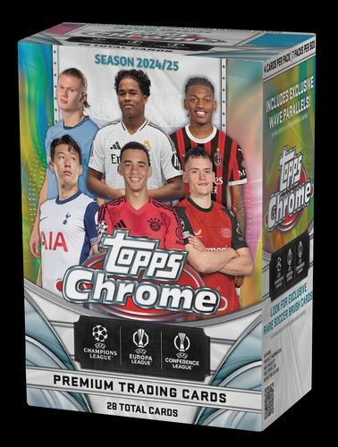 2024 Topps Chrome Soccer Blaster Box