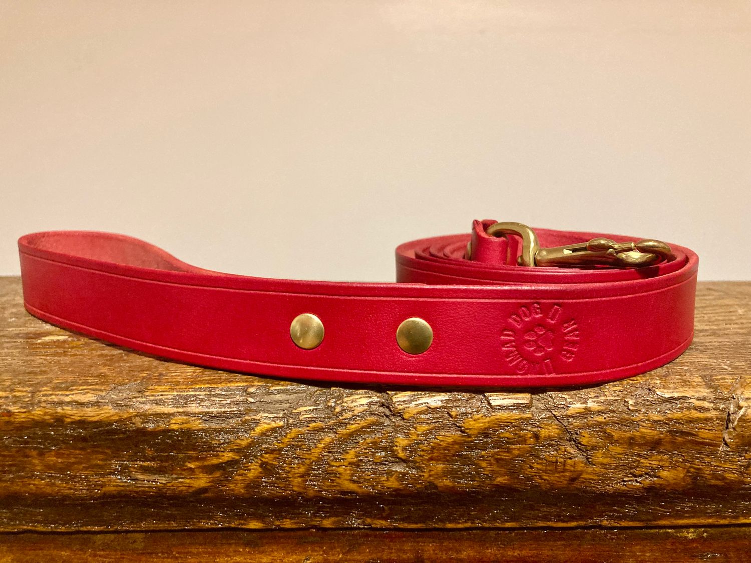Classic Leather Leash, 4.5 ft x 1" 