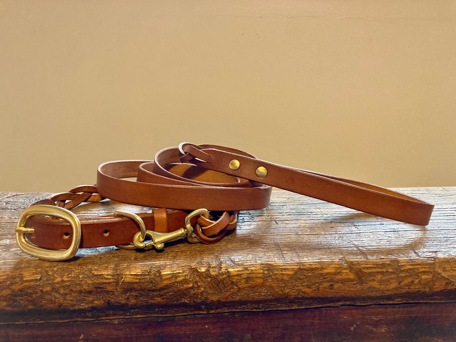 Braided Walk Set, Burnt Sienna (.75" width)