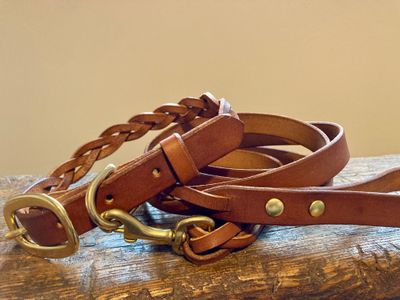 Braided Walk Set, Burnt Sienna (.75" width)