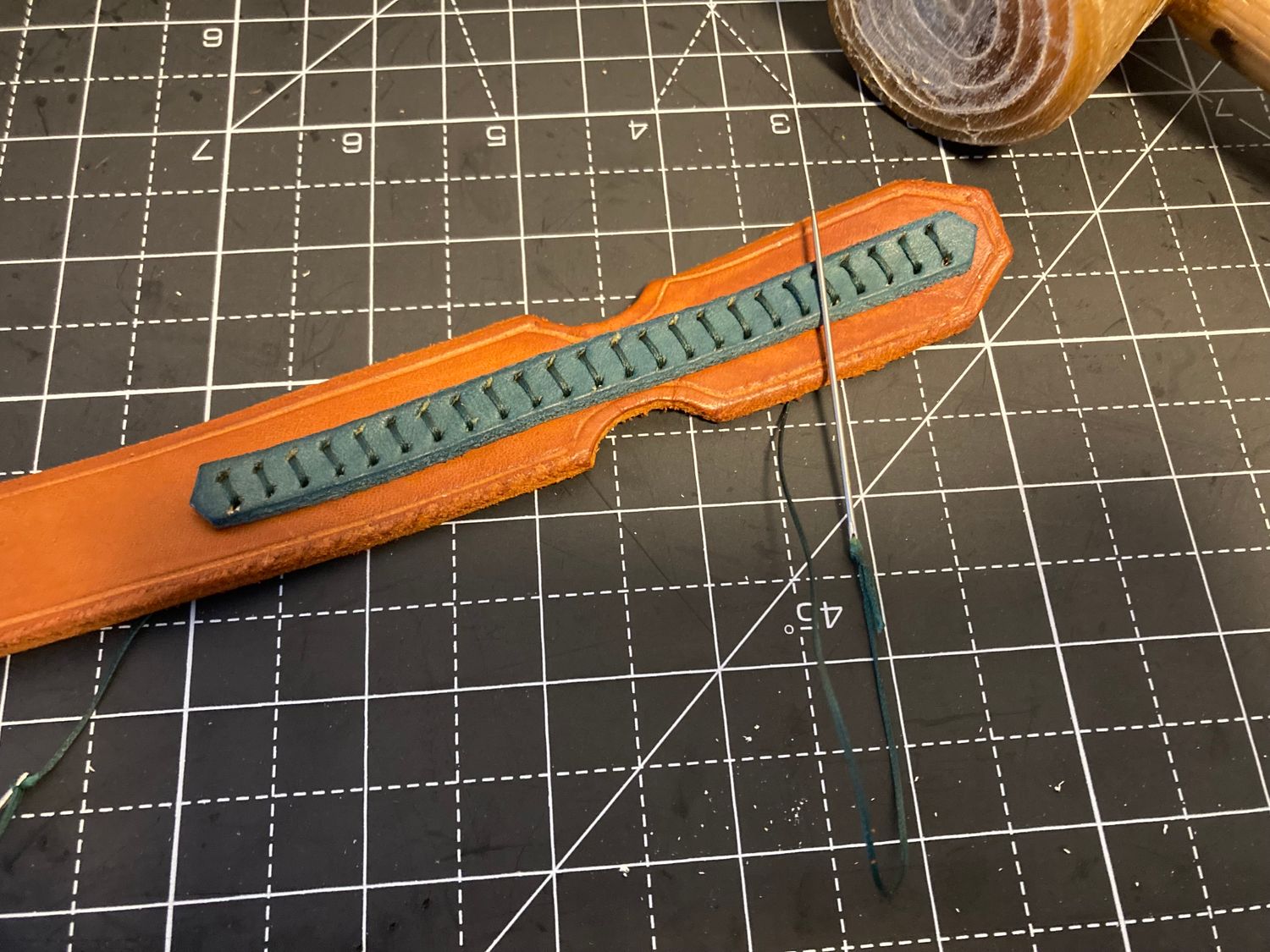 Big Short Lead in Chestnut