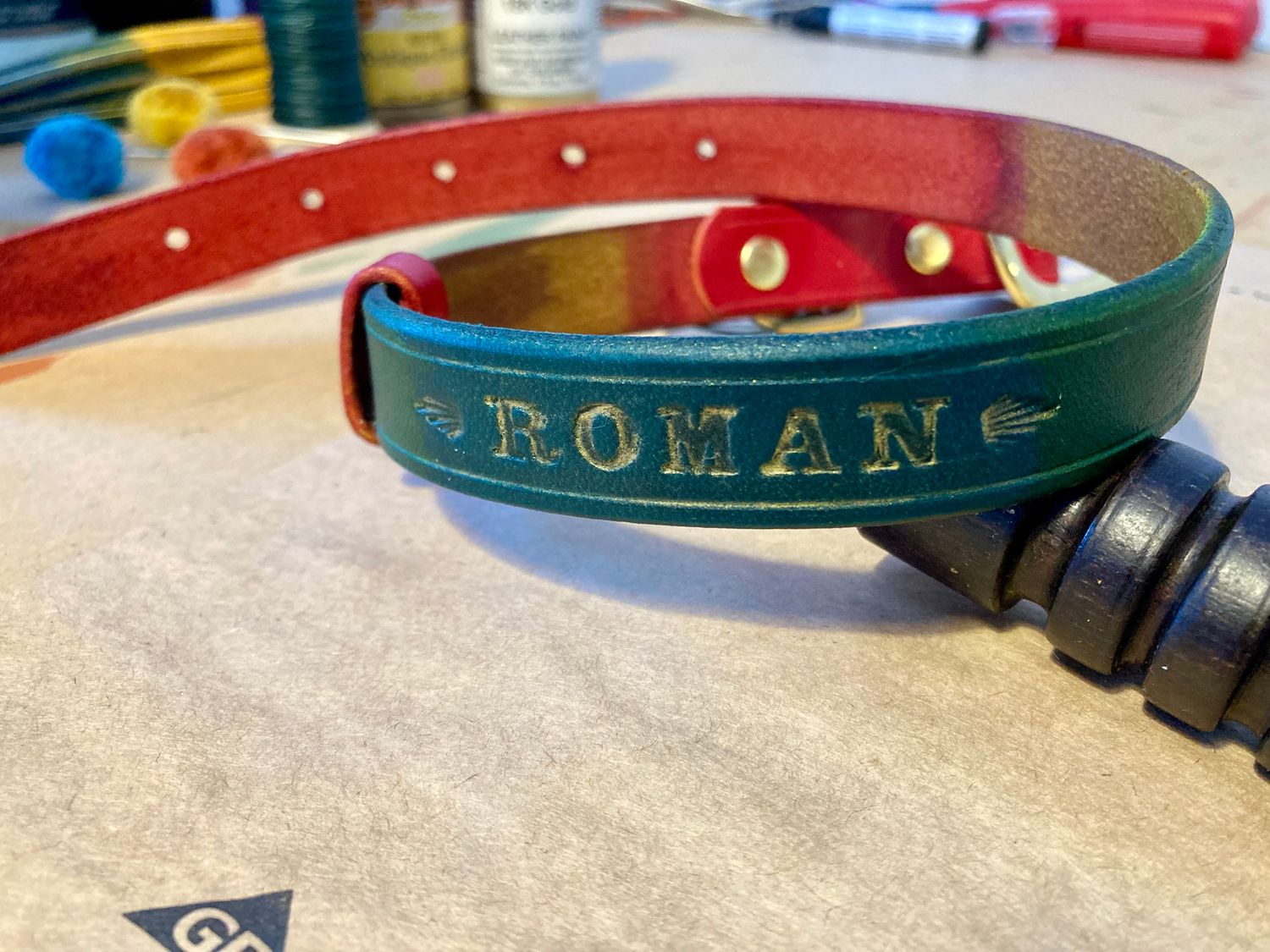 Grand Prismatic Signature Collar with Personalization