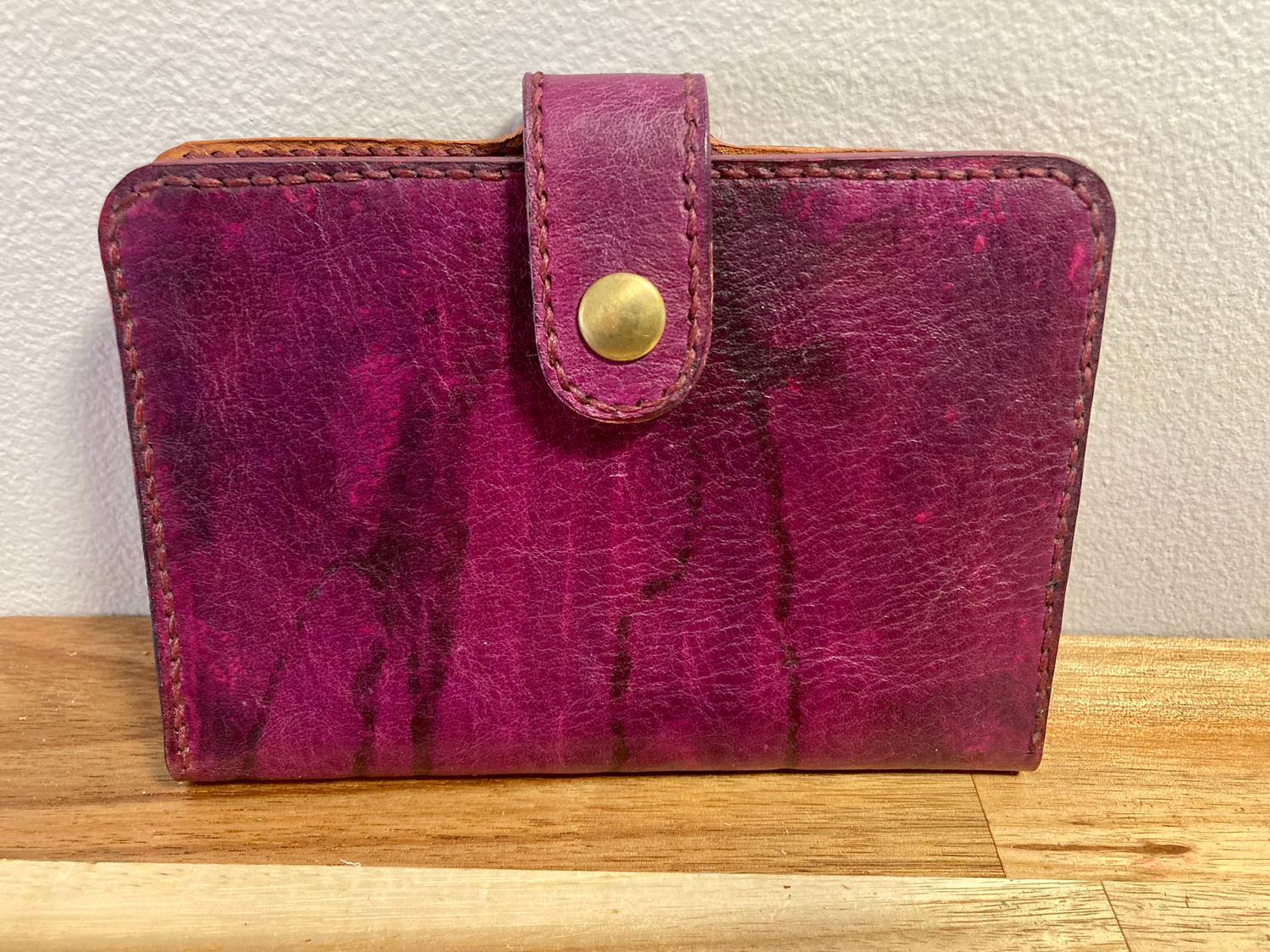 Combo Passport/Card Holder with Vachetta Interior