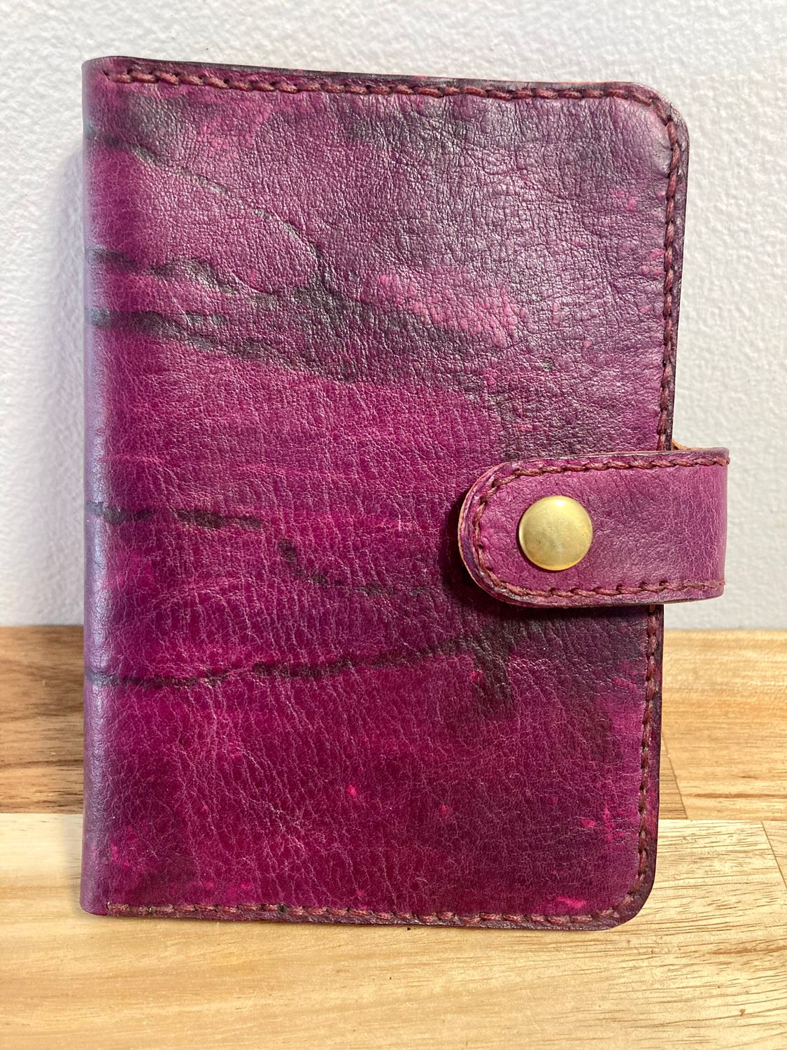 Combo Passport/Card Holder with Vachetta Interior