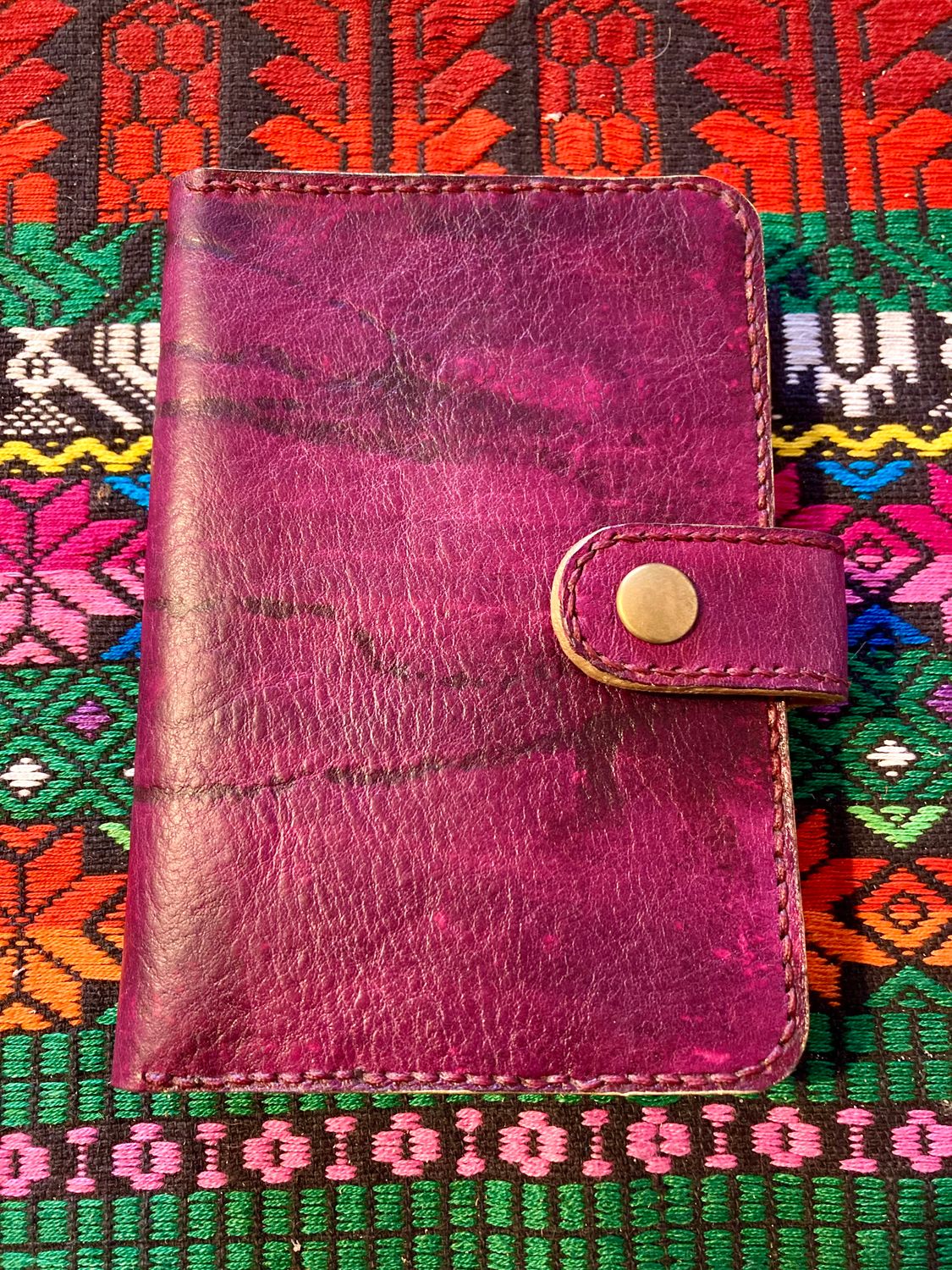 Passport Holder with Vachetta Interior