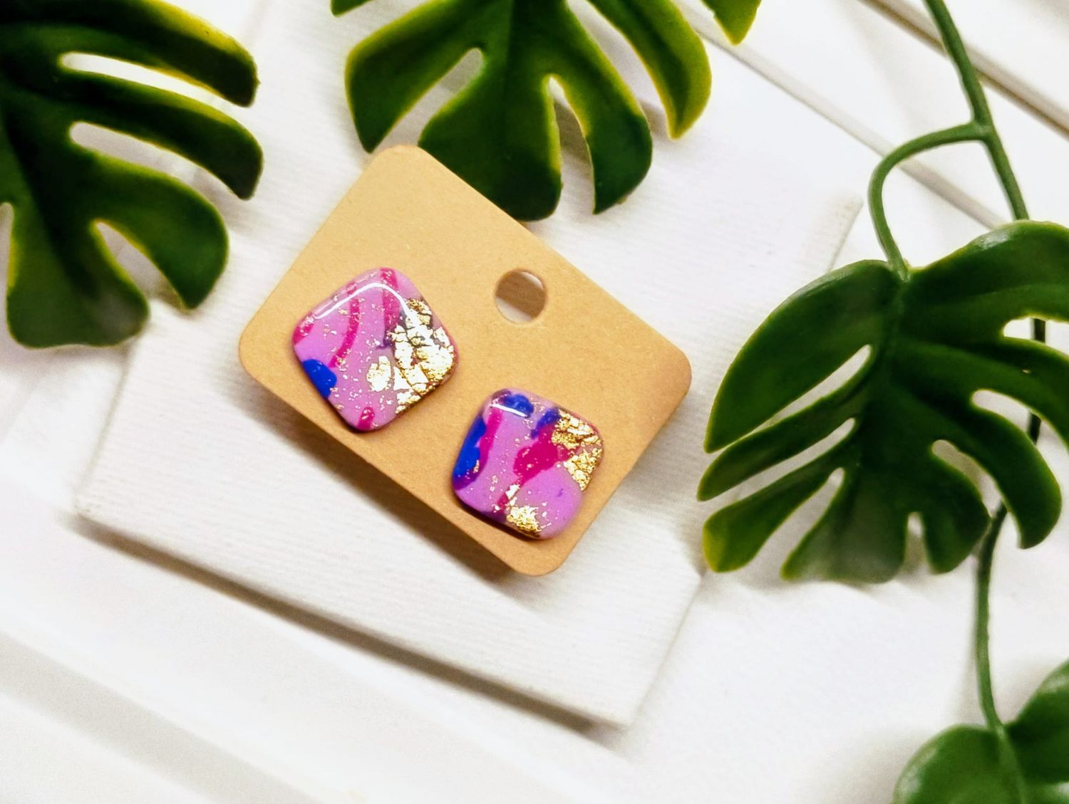 Mini Karo - kolczyki