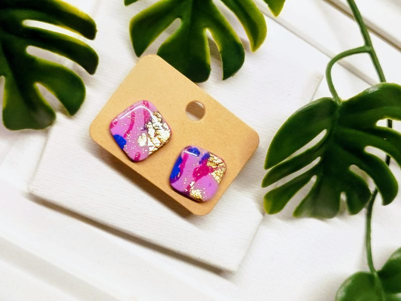 Mini Karo - kolczyki