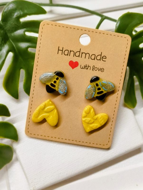 Bee my duo - kolczyki