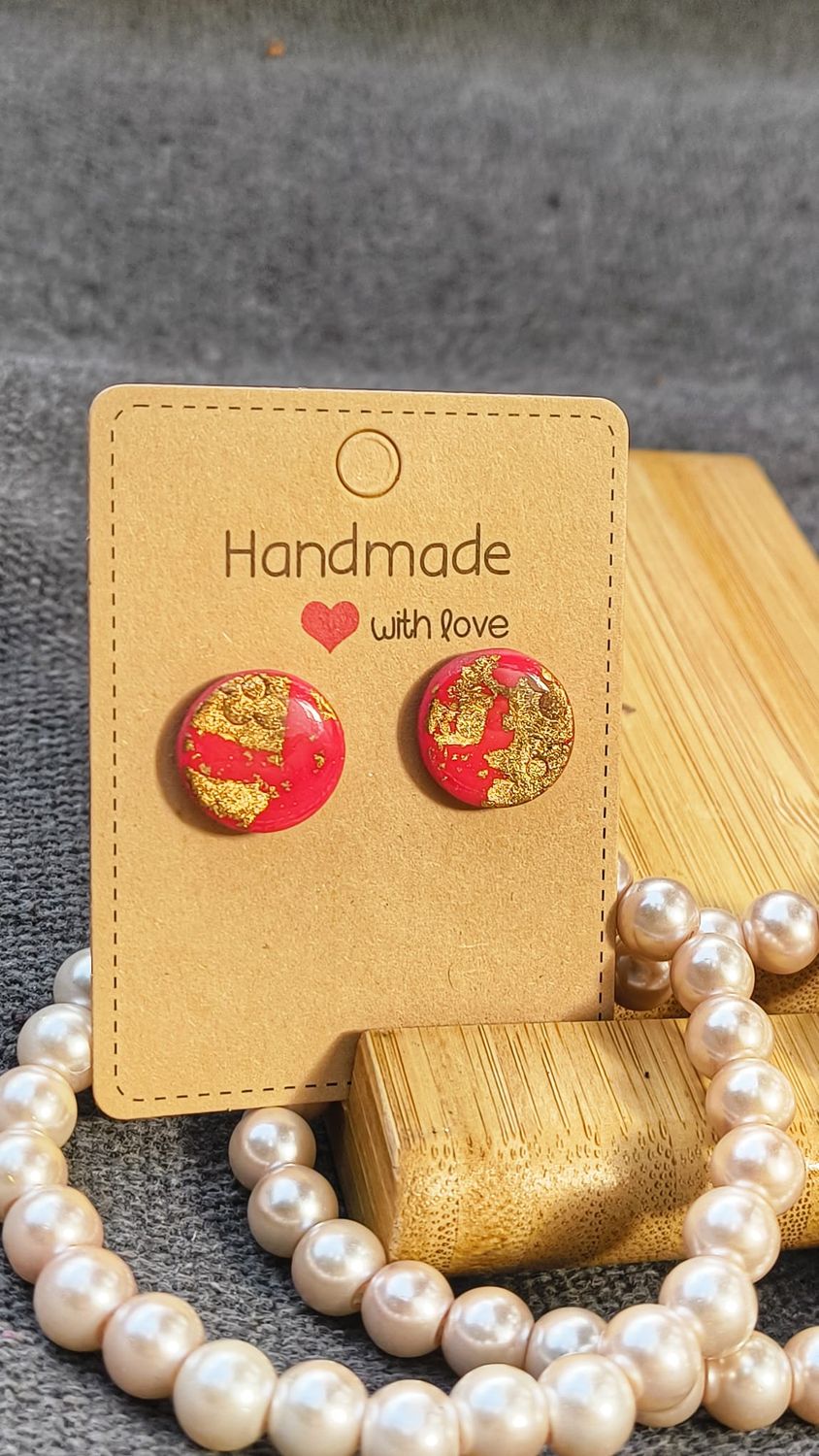 Mini loop Błysk kolczyki