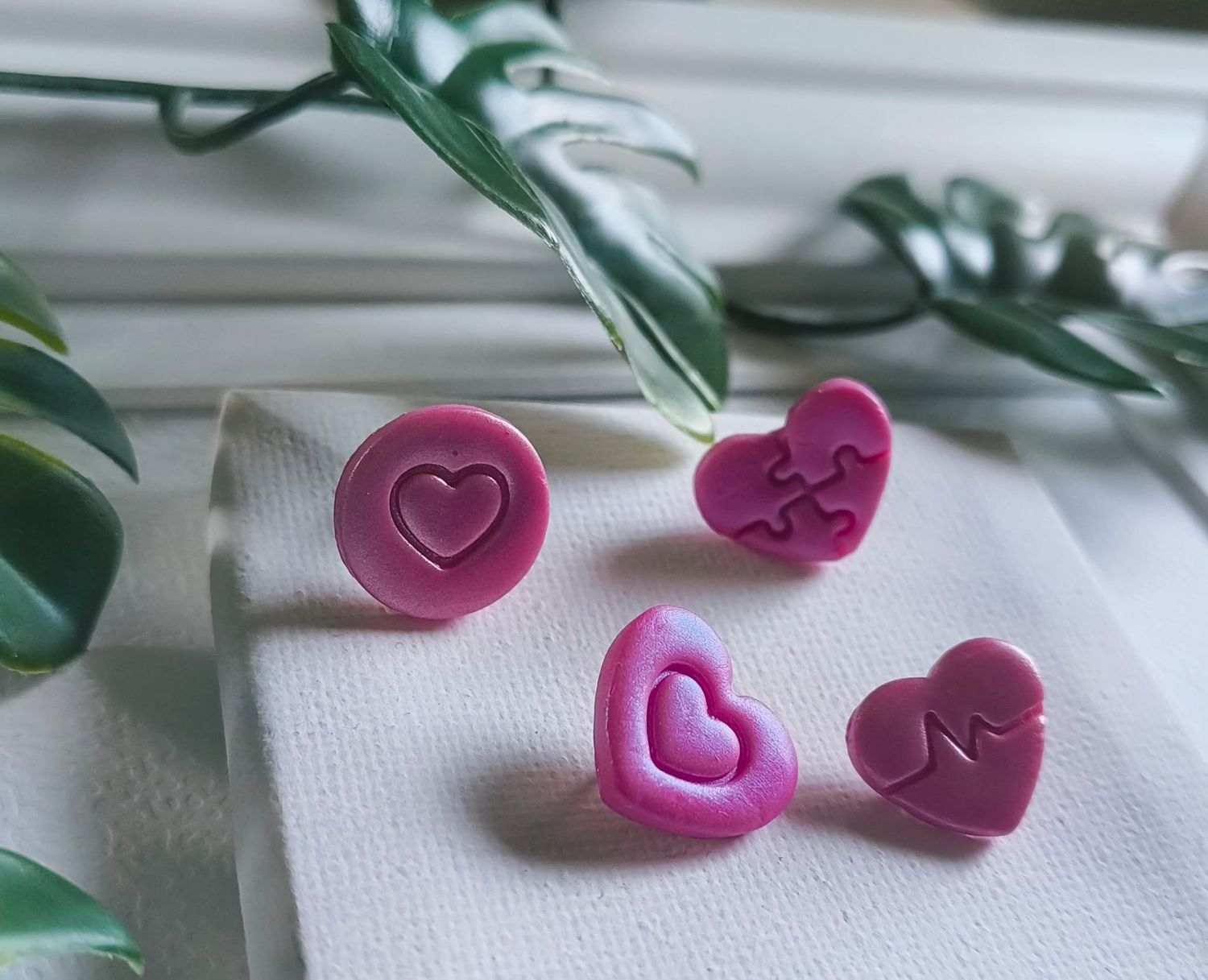 Kardio pattern  - kolczyki