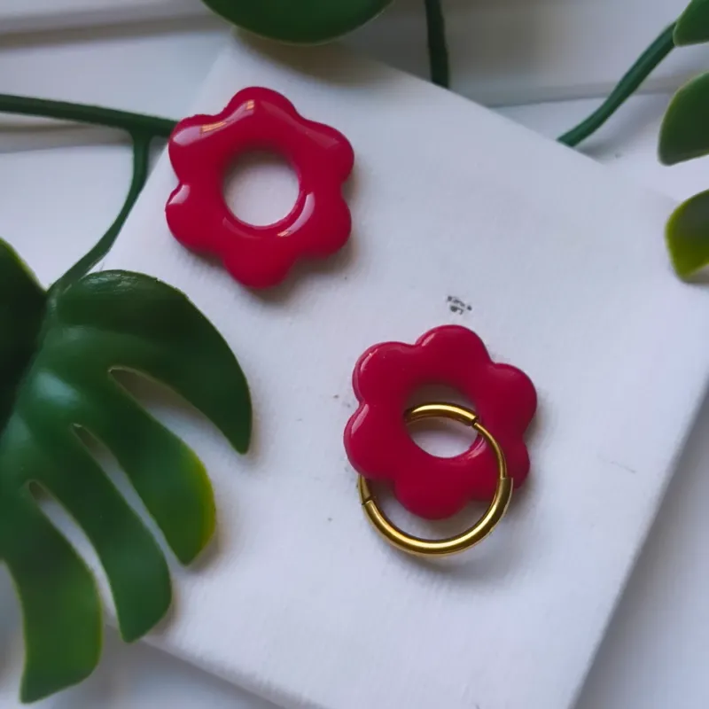 Change me flower - Kolczyki 3 w 1