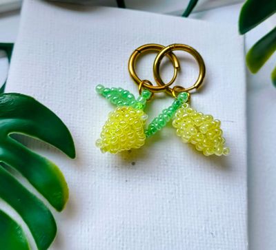 Kolczyki z koralików