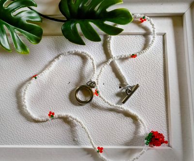 Truskawki ze śmietaną - Choker