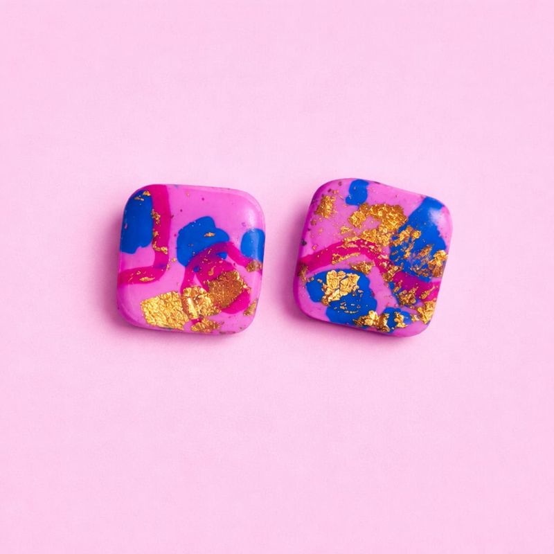 Mini Karo - kolczyki