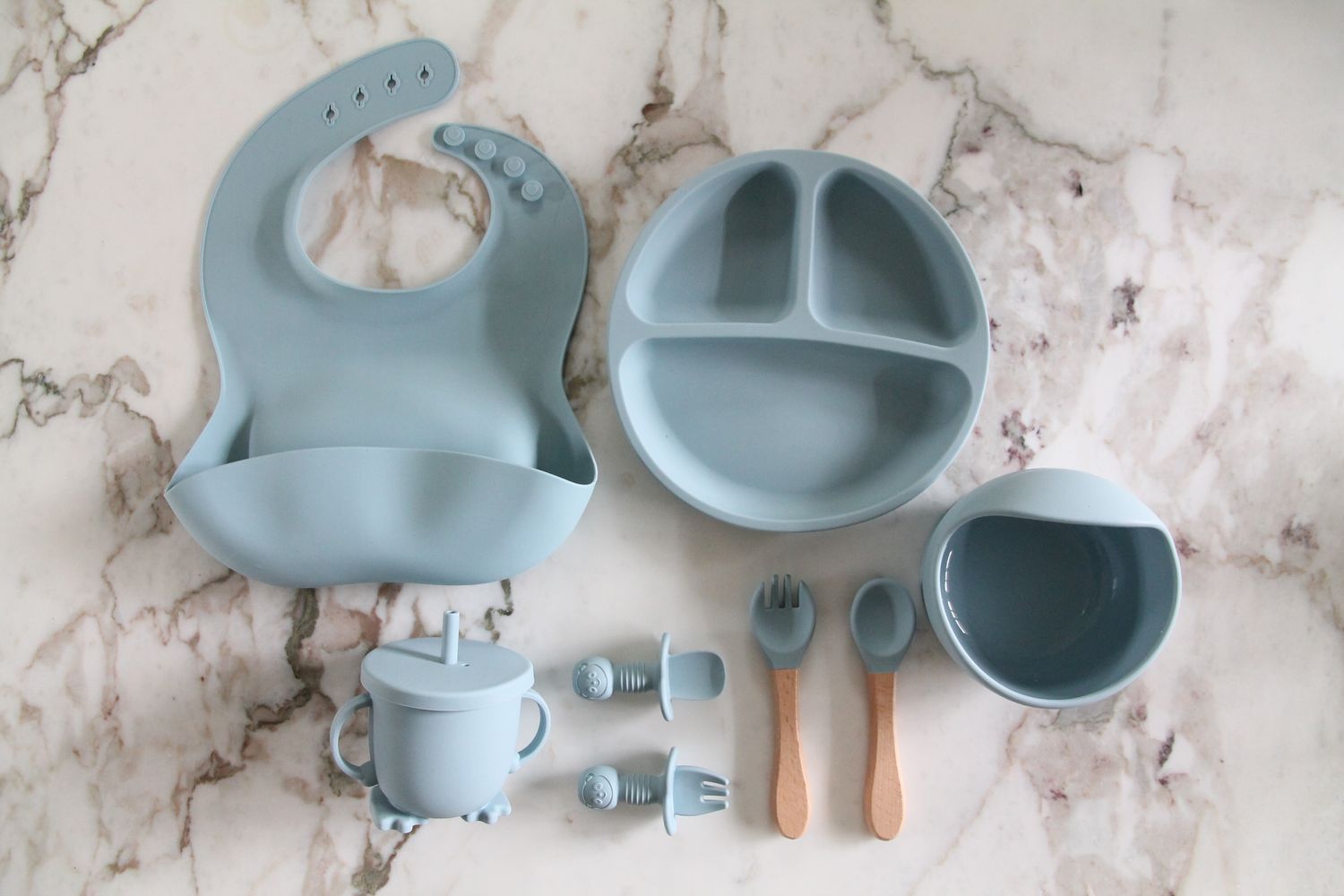 Serviesset - Blauw - 8 delig