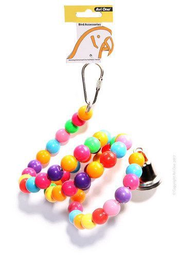 Coloured Beads Twister Bell 67cm