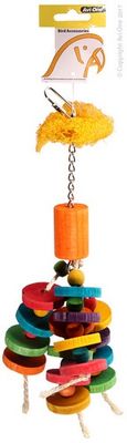 Wooden Discs with Beads