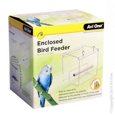 Enclosed Bird Feeder