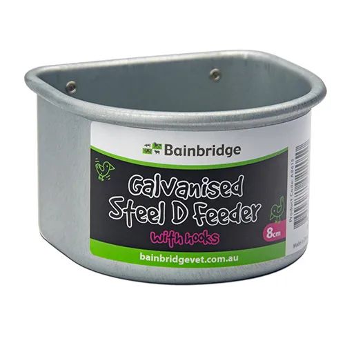 Galvanised D Feeder