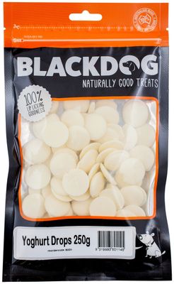 Black Dog Mixed Yogurt Drops 250gm