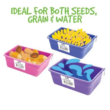 Rectangle Feeder/Waterer Large