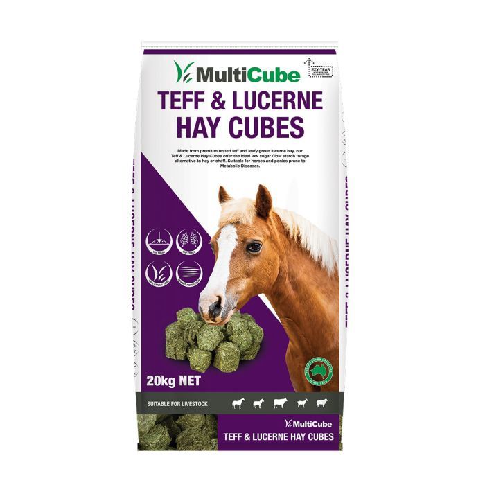 Teff &amp; Lucerne Hay Cubes