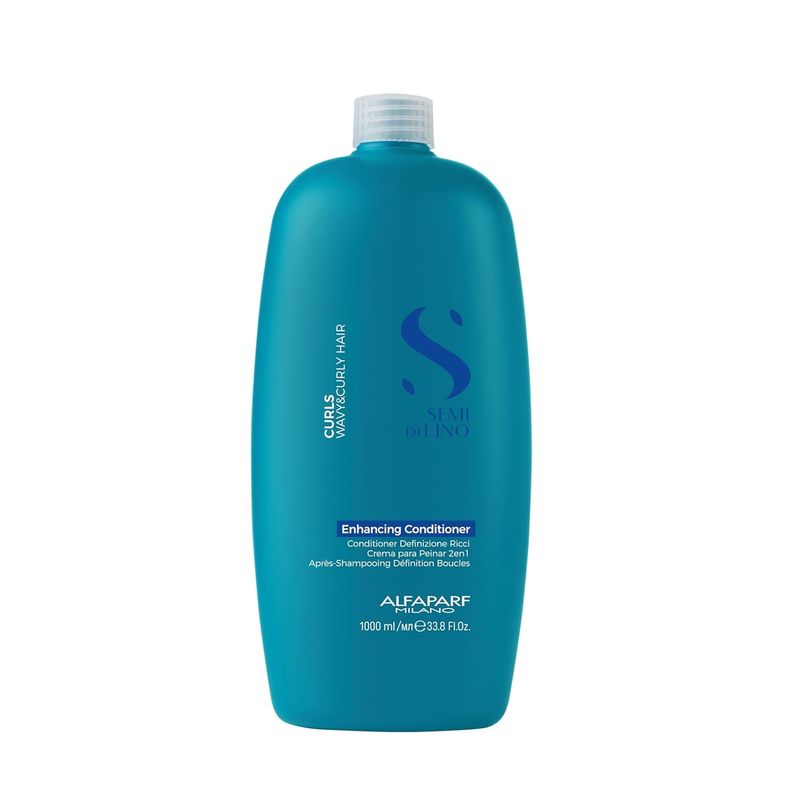 Alfaparf Milano Semi Di Lino Curls Enhancing Conditioner for Wavy and Curly Hair (33OZ)