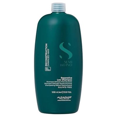 Alfaparf Milano Semi di Lino Reconstruction Reparative Sulfate Free Shampoo for Damaged Hair (32oz)