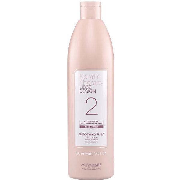 Alfaparf Milano Keratin Therapy Lisse Design Smoothing Fluid, 17.28 Fl Oz