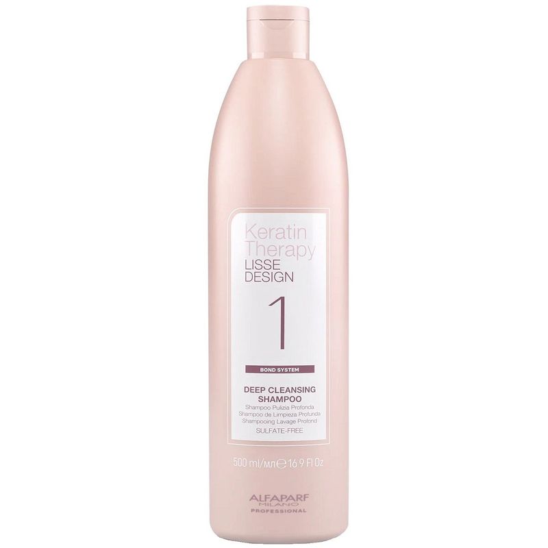 Alfaparf Milano Keratin Therapy Lisse Design Deep Cleansing Shampoo 500ML