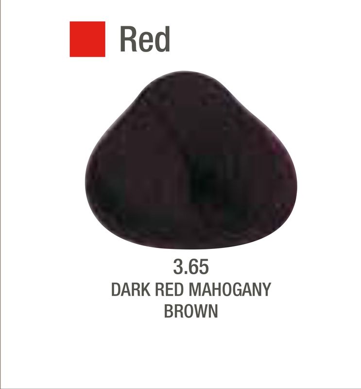 Alfaparf Evolution Color # 3.65 Dark Red Mahogany Brown