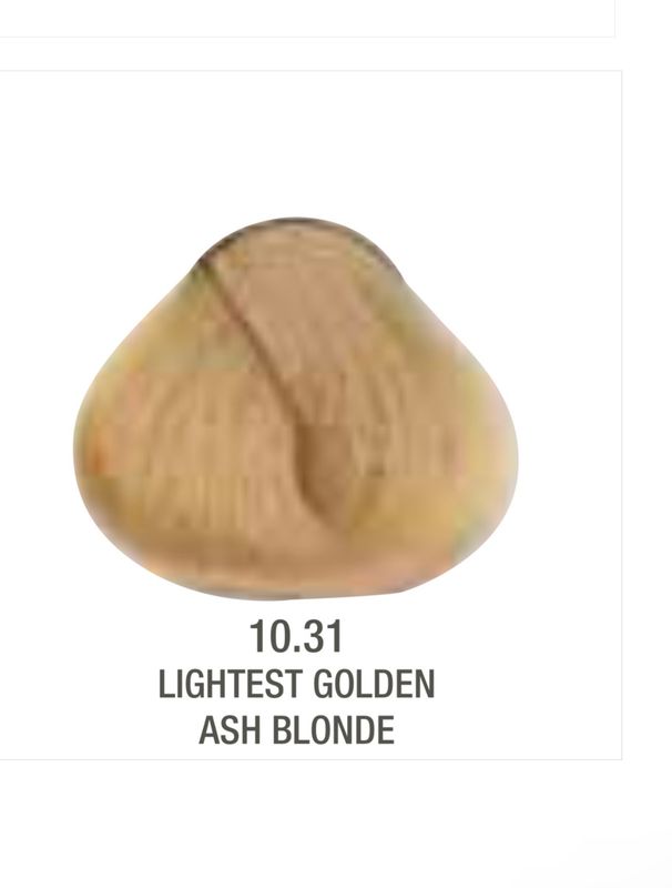 Alfaparf Evolution Color # 10.31 Lightest Golden Ash Blonde