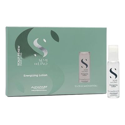 Alfaparf Milano Semi Di Lino Scalp Renew Energizing Tonic for Thinning Hair  12PK
