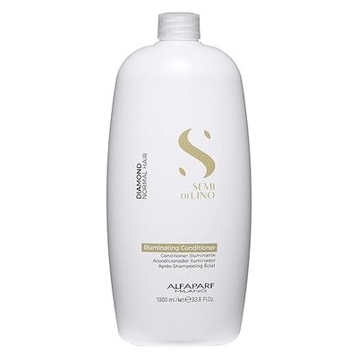 Alfaparf Milano Semi Di Lino Diamond Illuminating Conditioner - Moisturizing Conditioner (32oz)