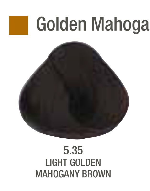 Alfaparf Evolution Color # 5.35 Light Golden Mahogany Brown
