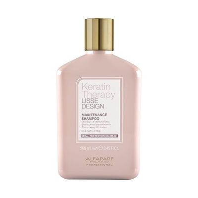 Alfaparf Milano Keratin Therapy Lisse Design  Therapy Anti Frizz Hair Shampoo (8oz)