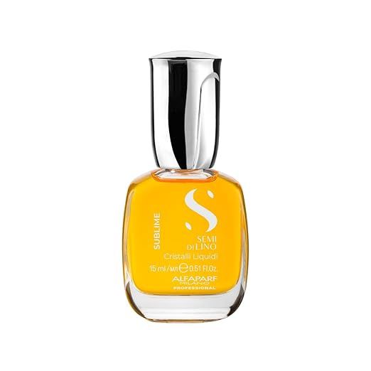 Alfaparf Milano Semi di Lino Sublime Cristalli Liquidi Hair Oil Serum with Thermal Protection (16ML)