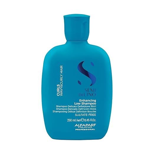 Alfaparf Milano Semi Di Lino Curls Enhancing Sulfate Free Shampoo for Wavy and Curly Hair (8OZ)