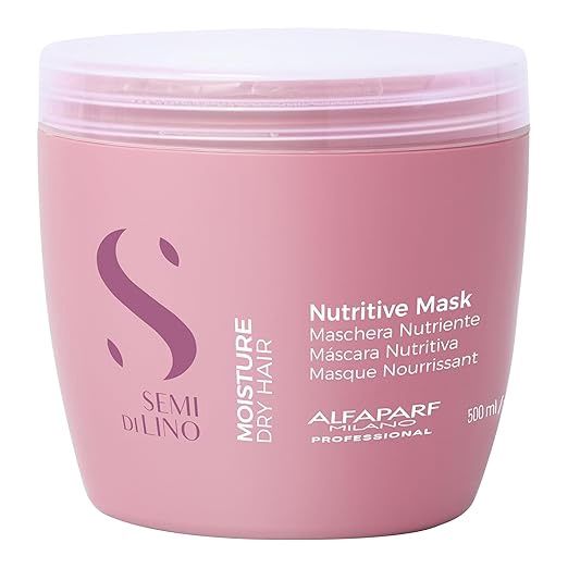 Alfaparf Milano Semi Di Lino Moisture Nutritive Mask for Dry Hair (16oz)