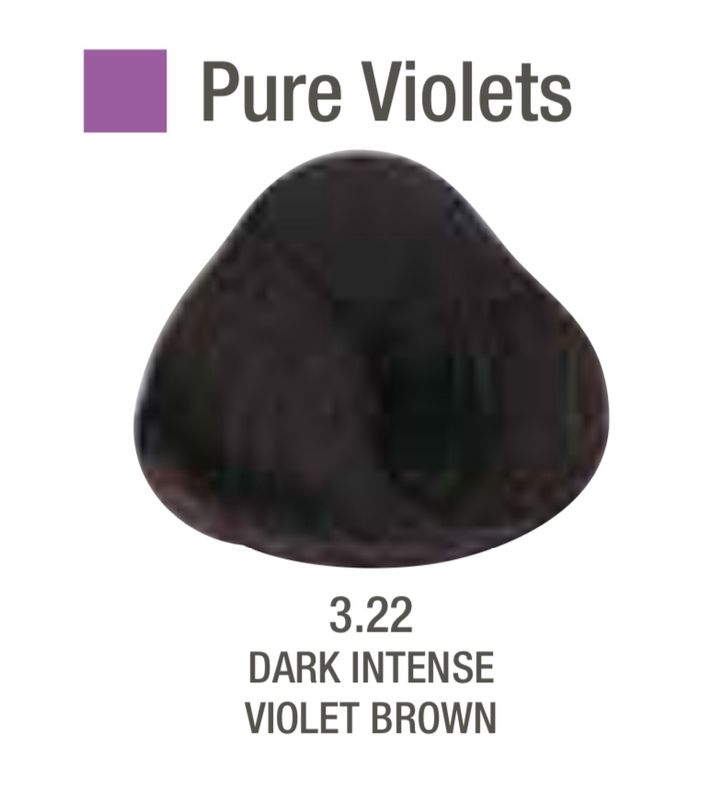Alfaparf Evolution Color # 3.22 Dark Intense Violet Brown