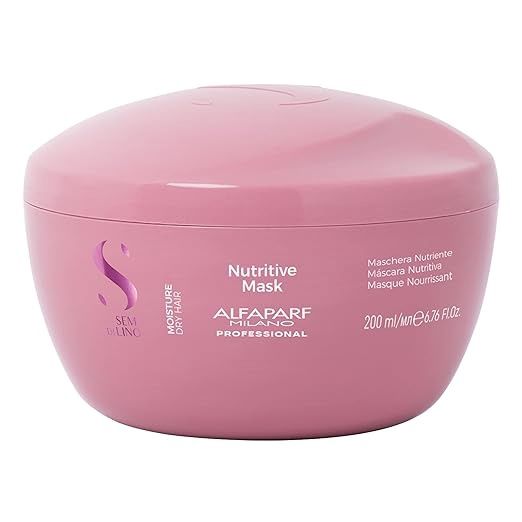 Alfaparf Milano Semi Di Lino Moisture Nutritive Mask for Dry Hair (6oz)