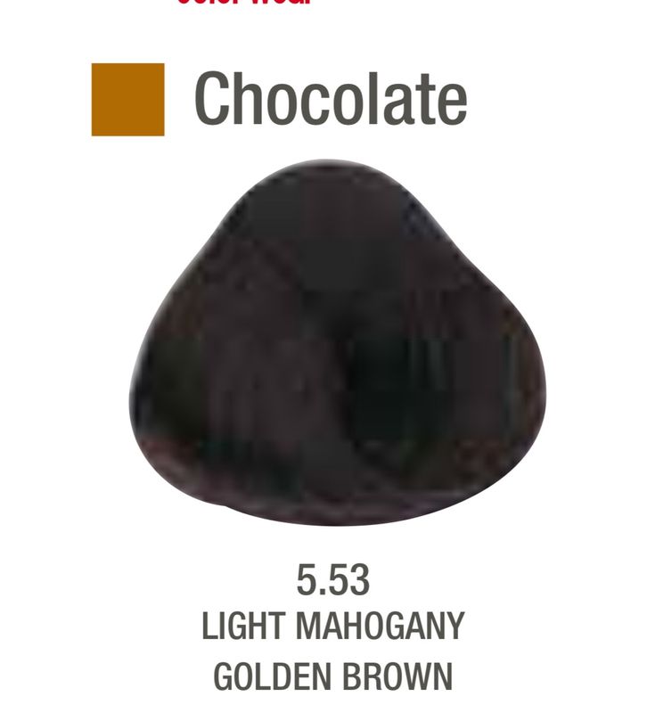 Alfaparf Evolution Color # 5.53 Light Brown Mahogany Gold