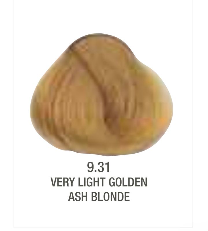 Alfaparf Evolution Color # 9.31 Very Light Golden Ash Blonde
