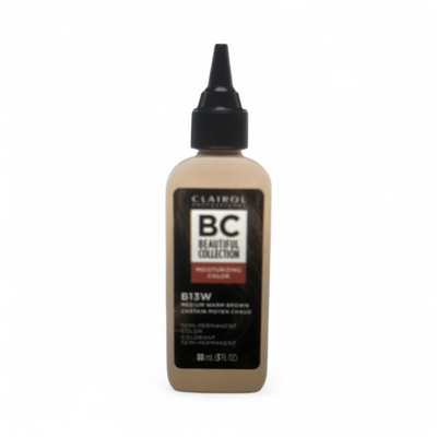 CLAIROL BEAUTIFUL COLLECTION MOISTURIZING COLOR 3 OZ-B13W - MEDIUM WARM BROWN
