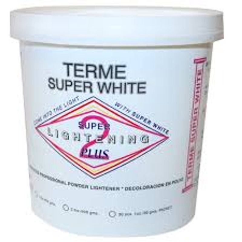 TERME Super Blue Powder Lightener Tub 2lbs