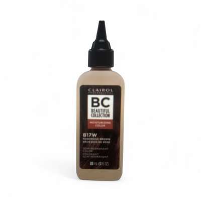 CLAIROL BEAUTIFUL COLLECTION MOISTURIZING COLOR 3 OZ-B17W - ROSEWOOD BROWN