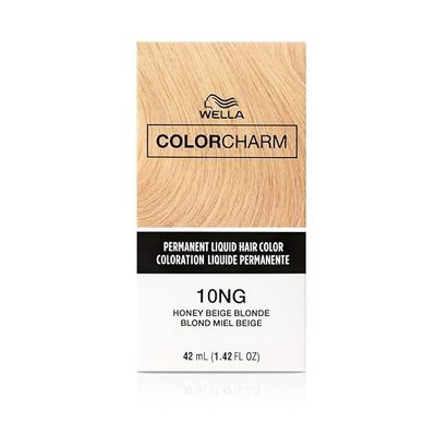WELLA COLOR CHARM PERMANENT LIQUID HAIR COLOR 1.4 OZ 10NG/1070 HONEY BEIGE BLONDE