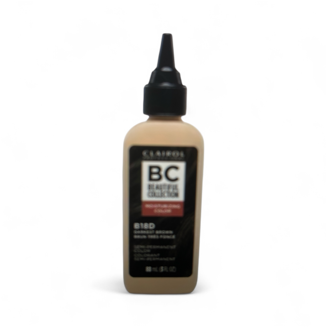 CLAIROL BEAUTIFUL COLLECTION MOISTURIZING COLOR 3 OZ-B18D - DARKEST BROWN